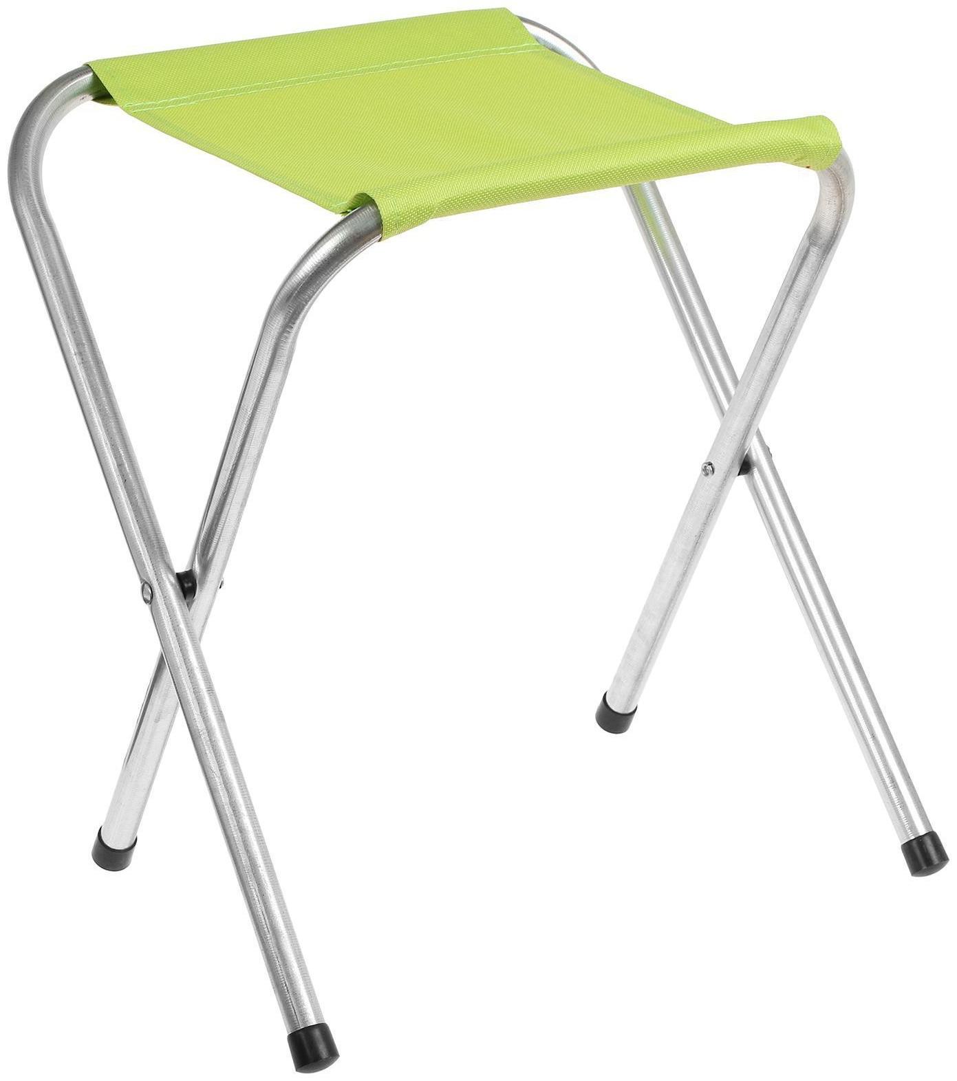 Набор мебели туристической (стол 120х60х55/60/70 см, стул 29х35х30 см), цвет салатовый