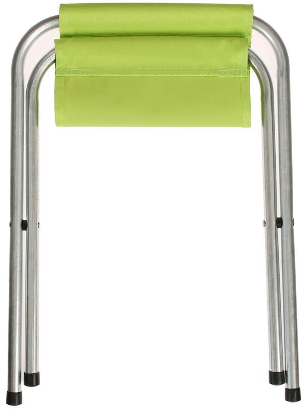 Набор мебели туристической (стол 120х60х55/60/70 см, стул 29х35х30 см), цвет салатовый