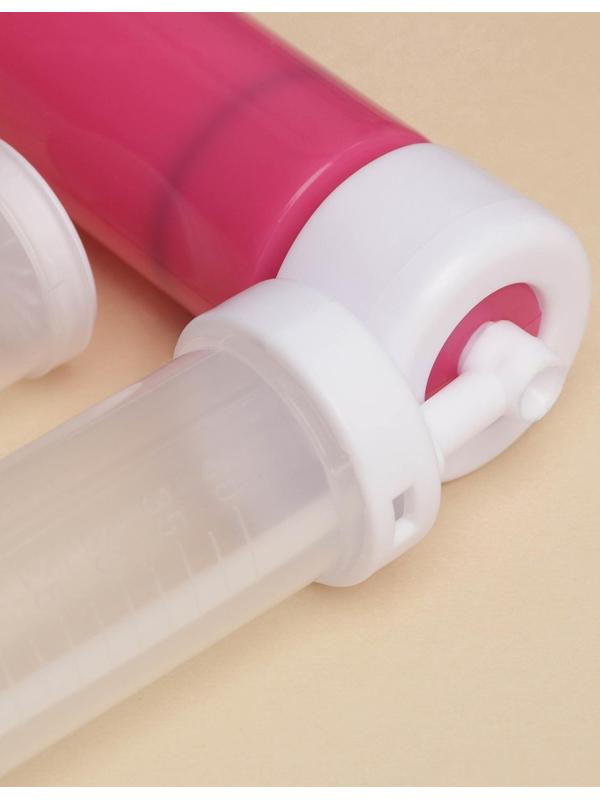 Аэрограф механический, 25×12×3 см, 4 ёмкости в комплекте, цвет МИКС