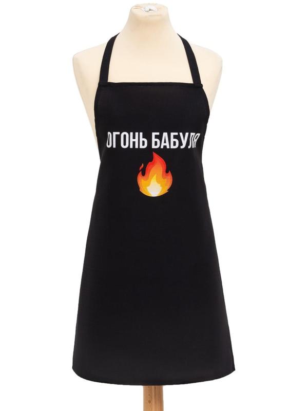 Фартук Этель «Огонь бабуля» 60х70 см, 100% хлопок, репс 210 г/м2