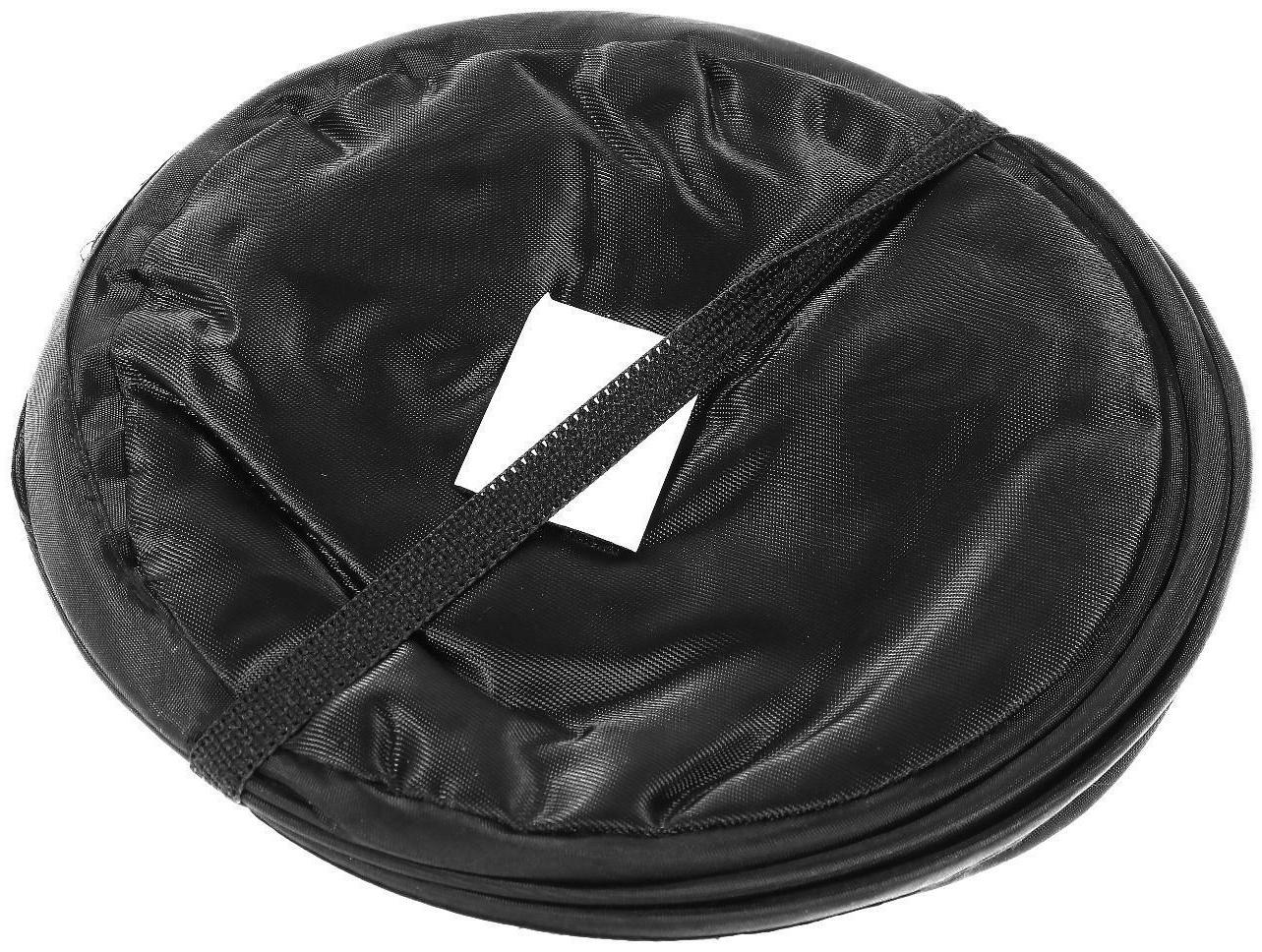 Складное ведро под мусор в салон автомобиля, 4 л, черный