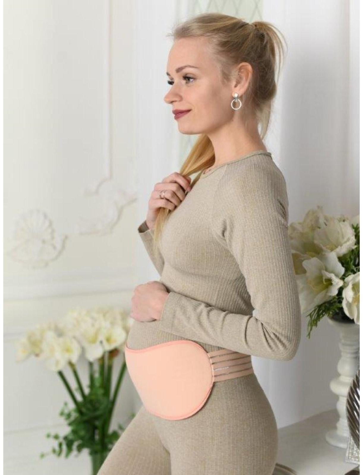 Бандаж-пояс универсальный, размер 100-104, цвет бежевый