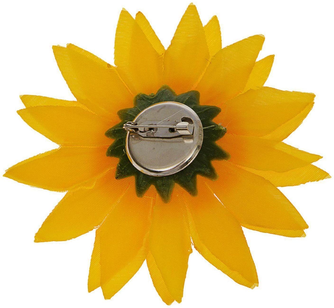 Цветы подсолнуха, набор 6 шт.