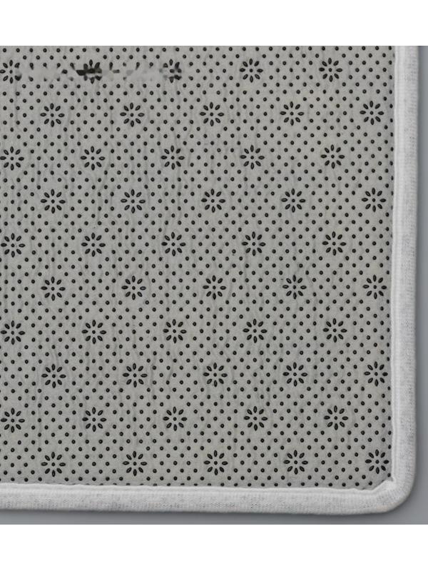 Набор ковриков для ванны и туалета Доляна «Малахит», 2 шт: 45×120, 45×75 см