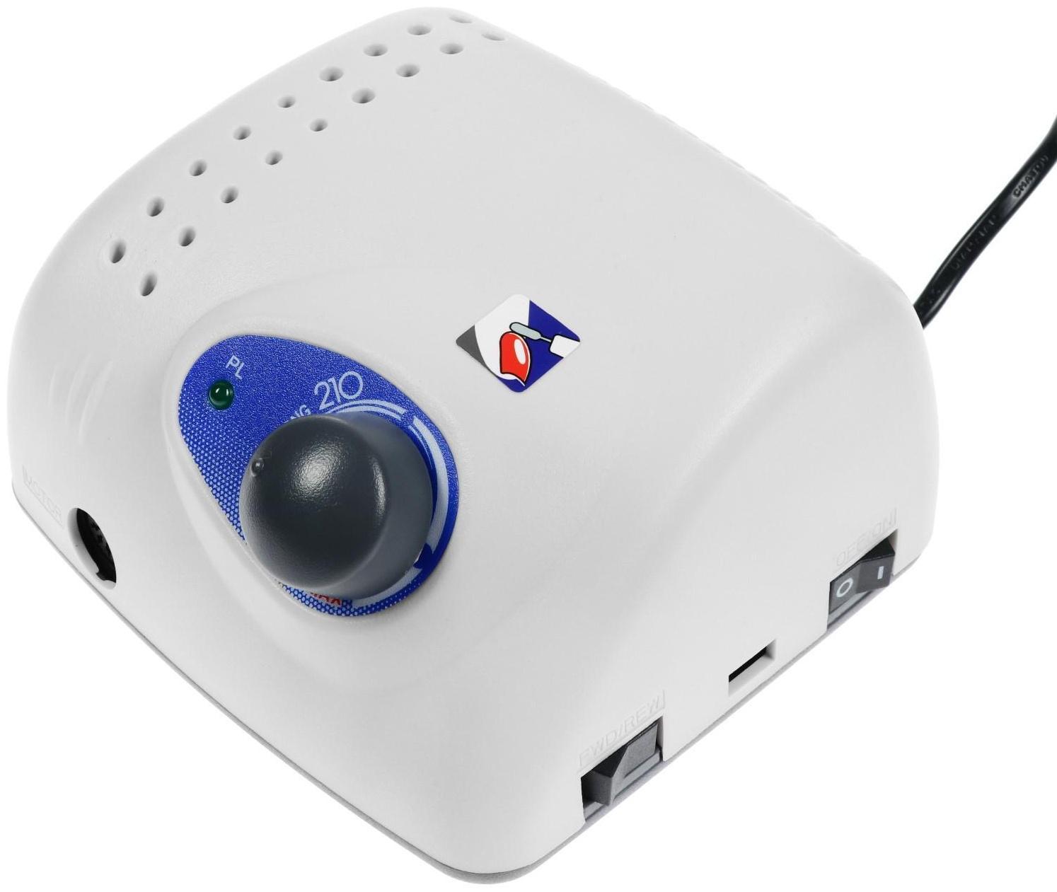 Аппарат для маникюра и педикюра JessNail Strong 210, 35 000 об/мин, 65 Вт,  белый