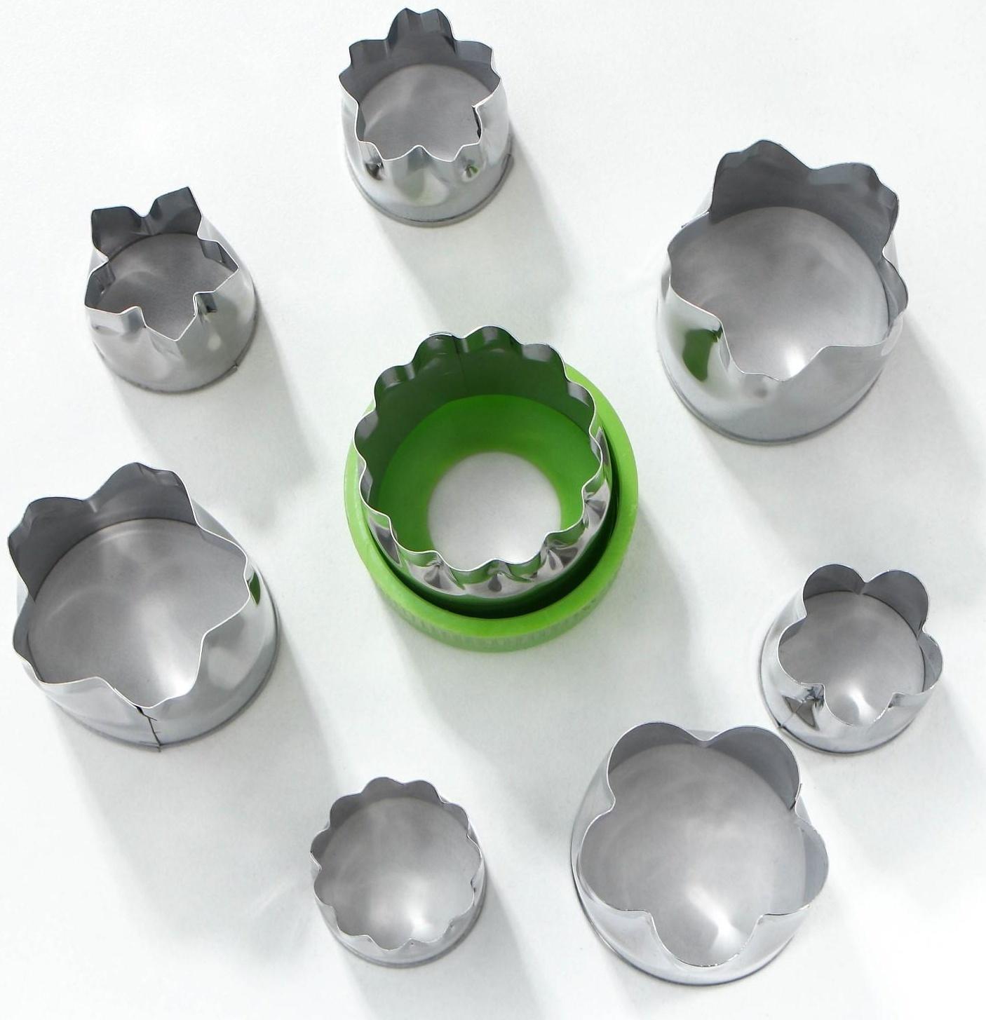 Набор овощерезок «Вкус», 8 предметов, цвет МИКС