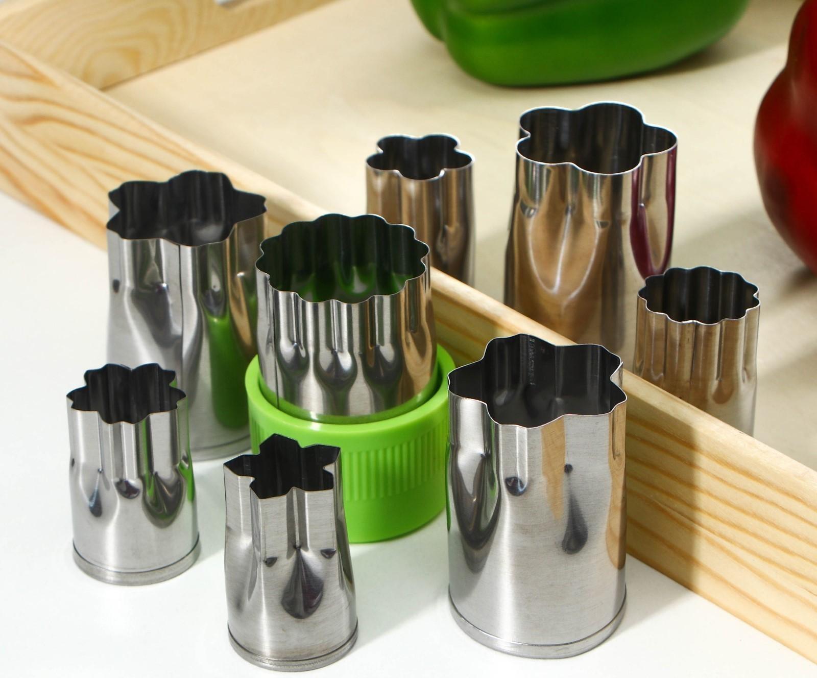 Набор овощерезок «Вкус», 8 предметов, цвет МИКС