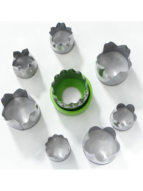 Набор овощерезок «Вкус», 8 предметов, цвет МИКС