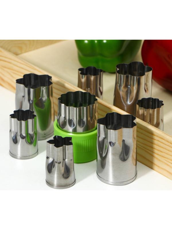 Набор овощерезок «Вкус», 8 предметов, цвет МИКС