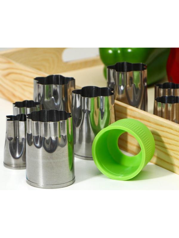 Набор овощерезок «Вкус», 8 предметов, цвет МИКС