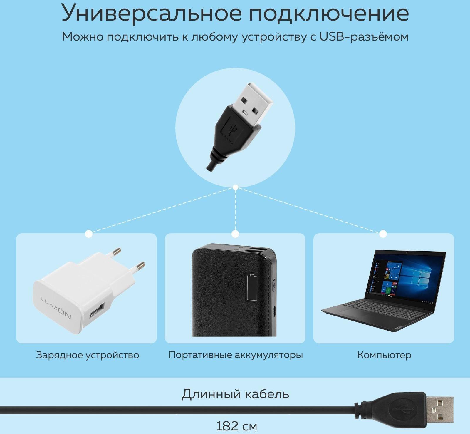 Набор Юного Блогера Windigo KIDS CB-96, лампа на прищепке, микрофон, пульт, переходник, СЗУ
