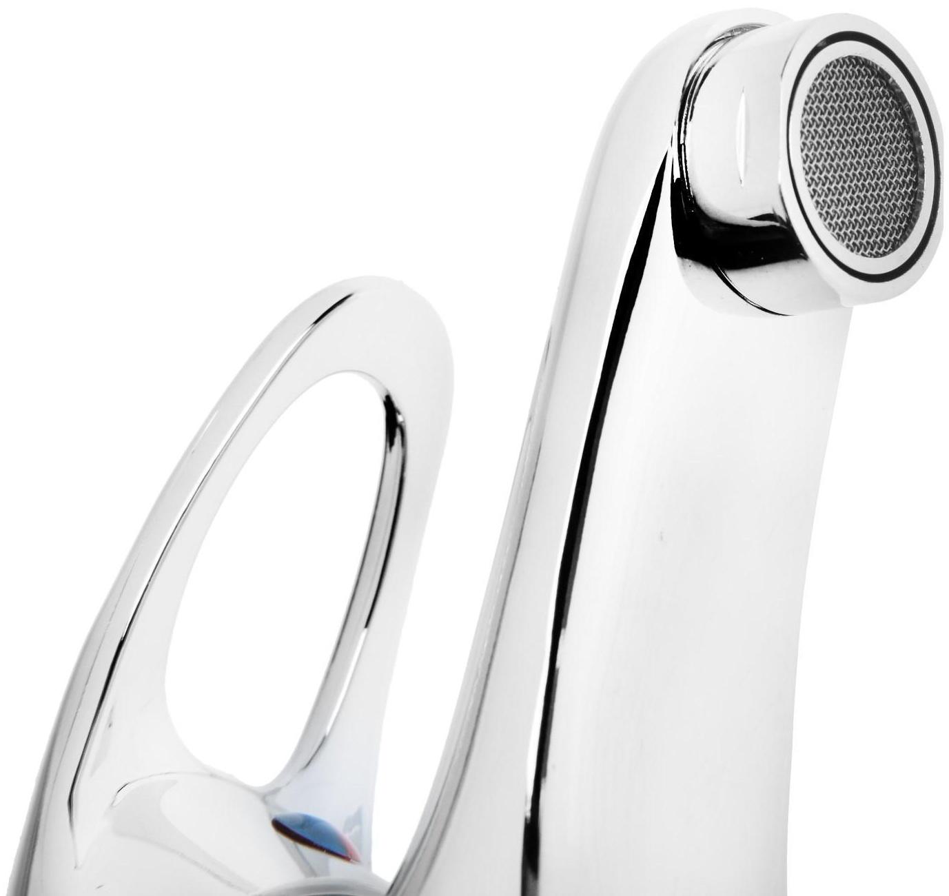 Смеситель для раковины ZEIN, Z70350153, картридж керамика 35 мм, без подводки, хром