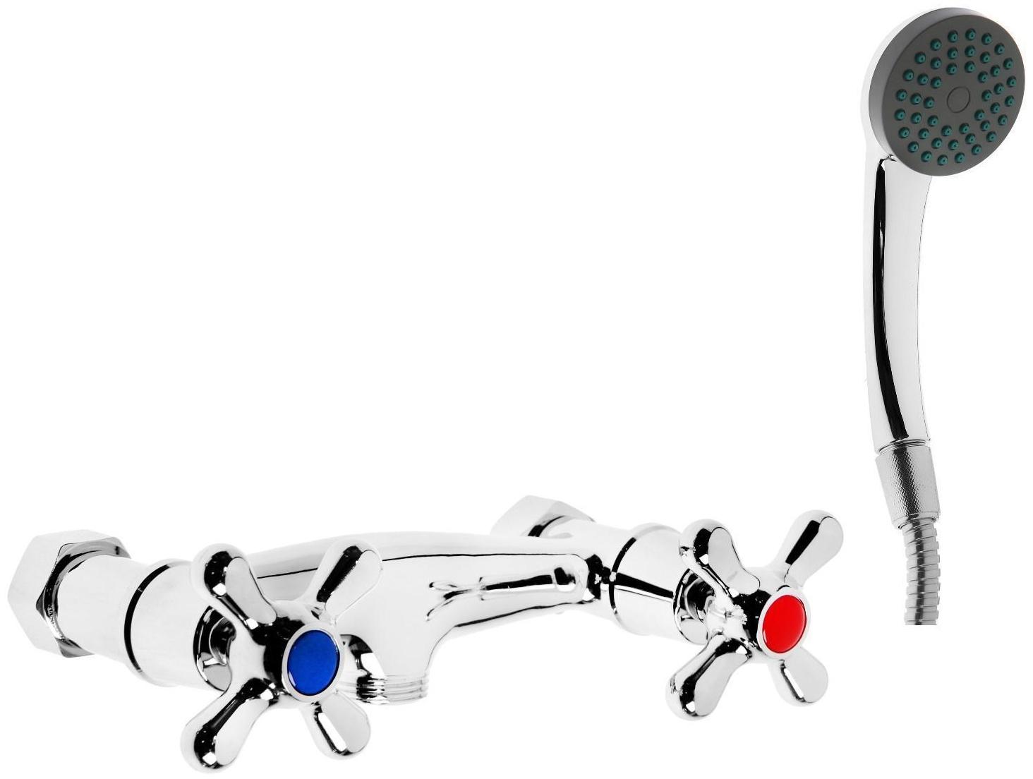 Смеситель для душа ZEIN Z80350153, кран-букса латунь 1/2