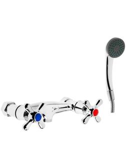 Смеситель для душа ZEIN Z80350153, кран-букса латунь 1/2