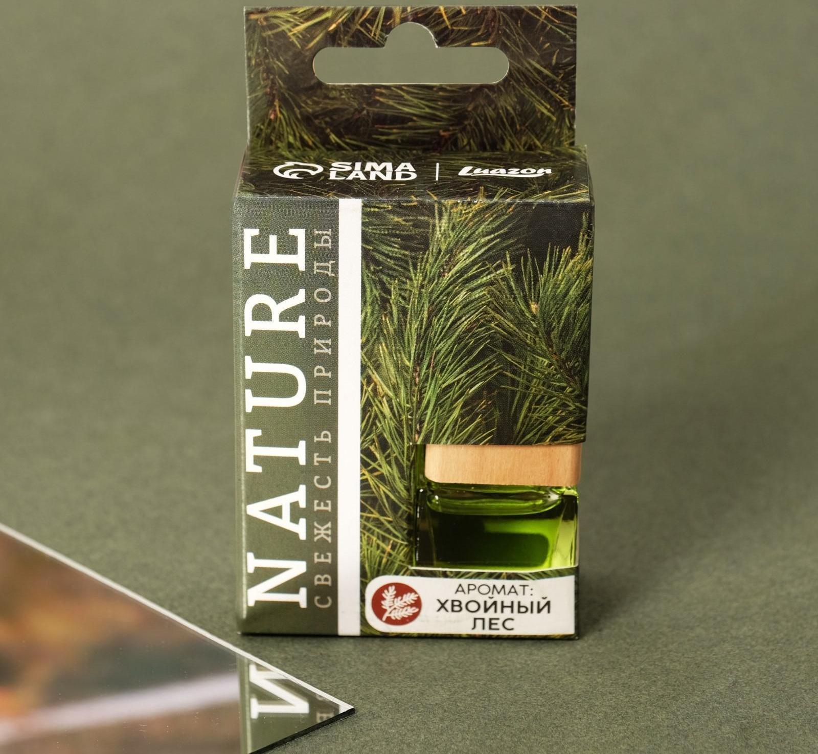 Ароматизатор подвесной в бутылочке, размер XXL «Хвойный лес»