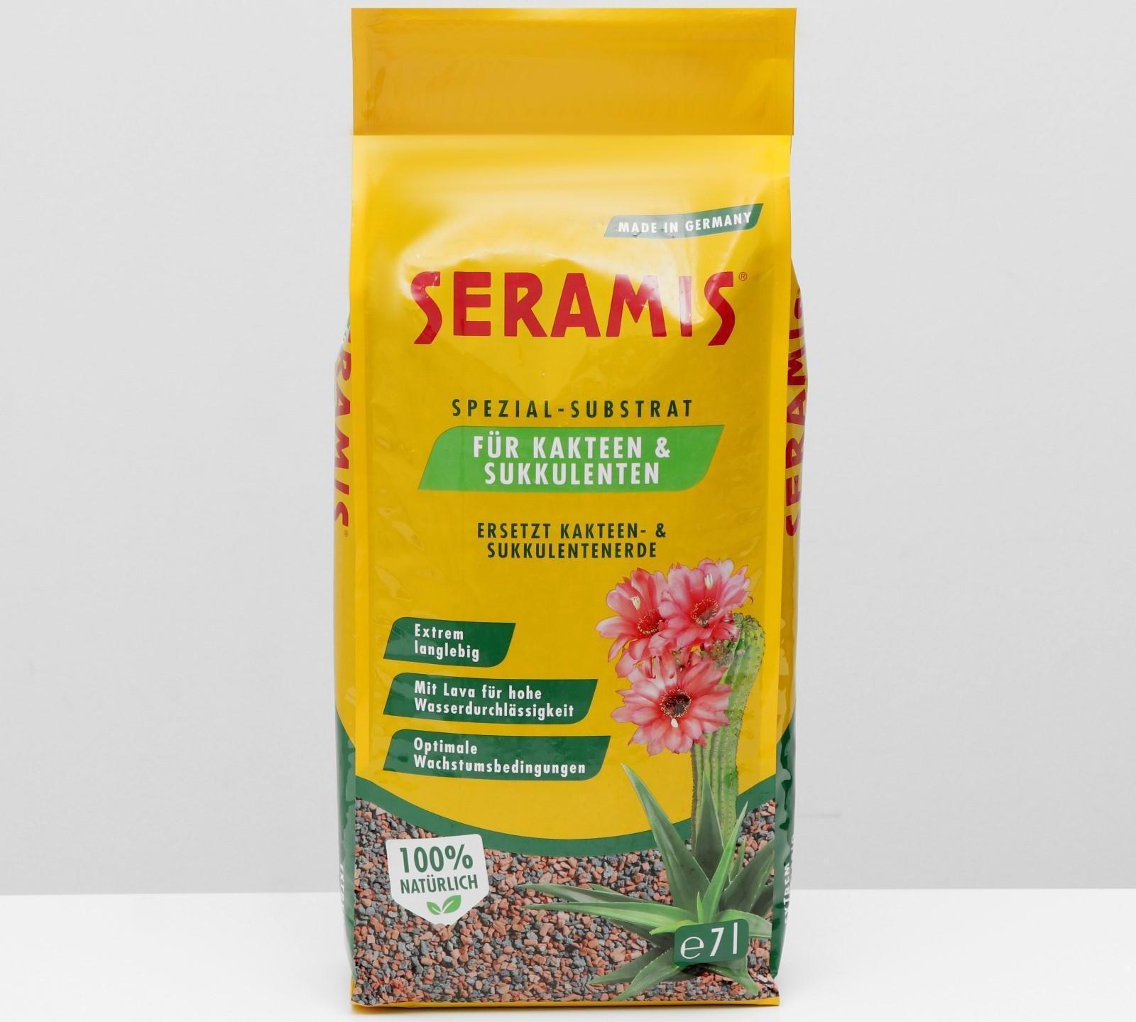 Гранулят для Кактусов и суккулентов Seramis, 7 л