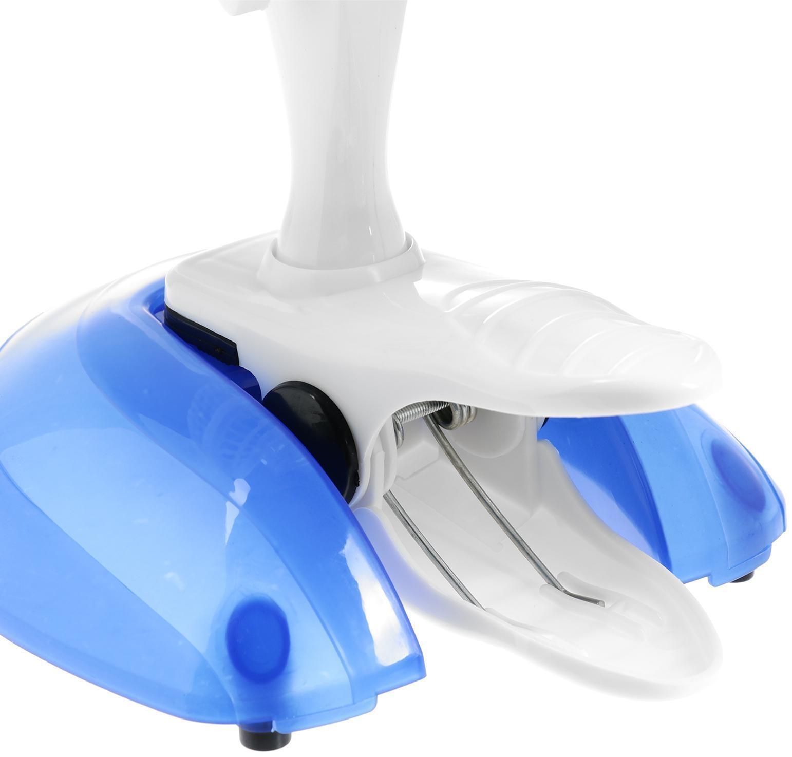 Вентилятор Centek CT-5003 Blue, настольный, 20 Вт, 19 см, клипса, 2 скорости