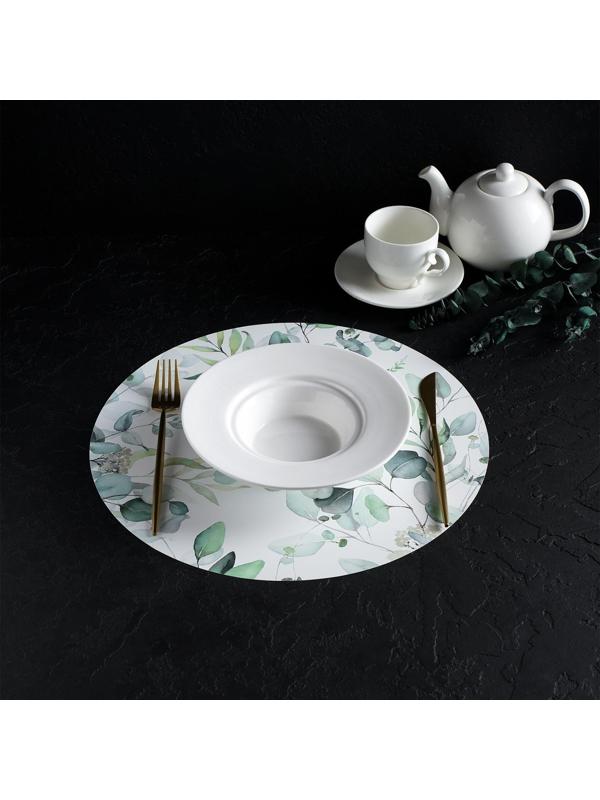 Салфетка сервировочная на стол «Акварель», d=36 см