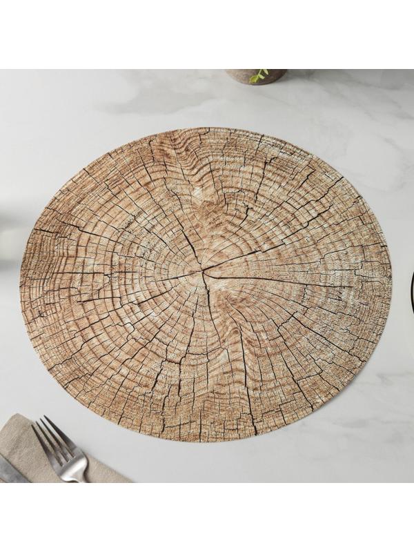 Салфетка сервировочная на стол «Палисандр», d=36 см