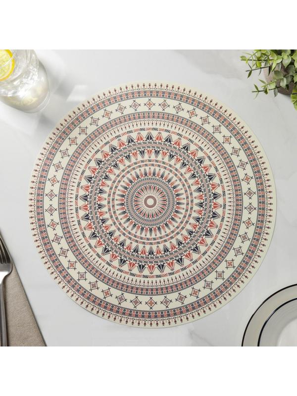 Салфетка сервировочная на стол «Этника», d=36 см