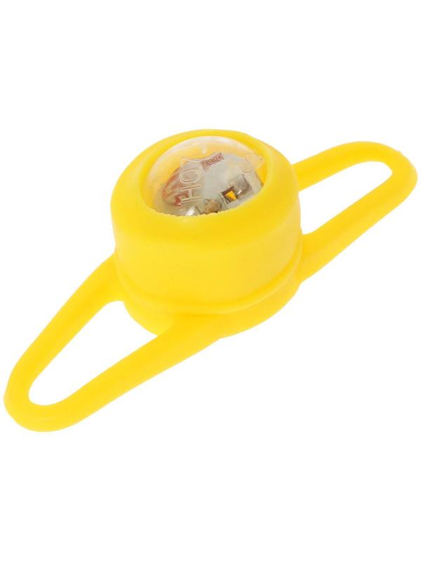 Утка с пропеллером, крепление на руль, желтый, микс