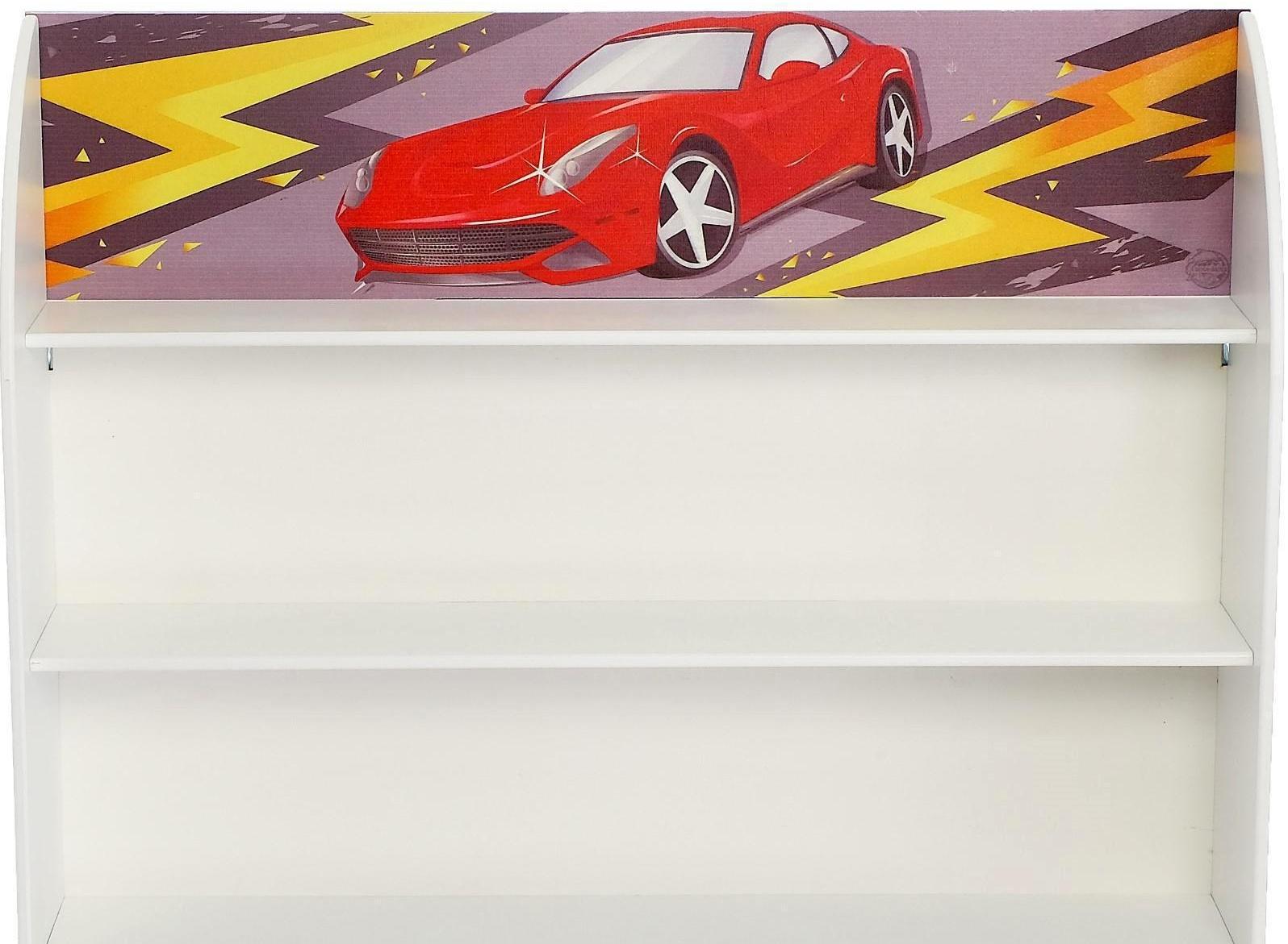 Полка для поделок с крепежом «Машинка»