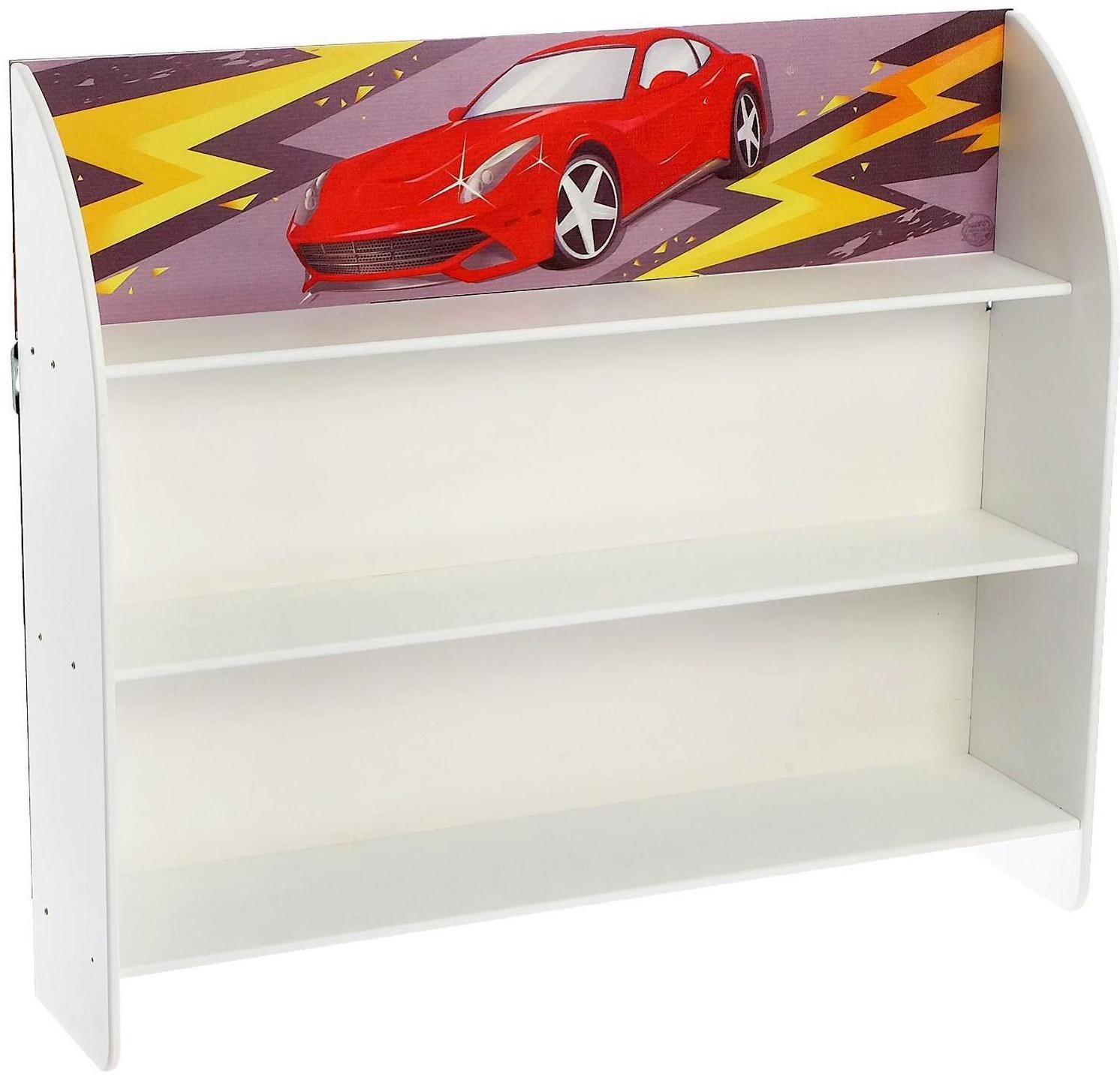 Полка для поделок с крепежом «Машинка»