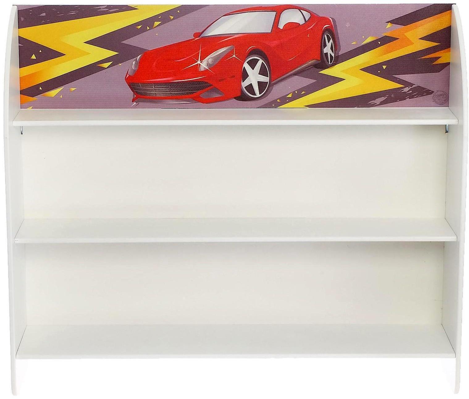 Полка для поделок с крепежом «Машинка»