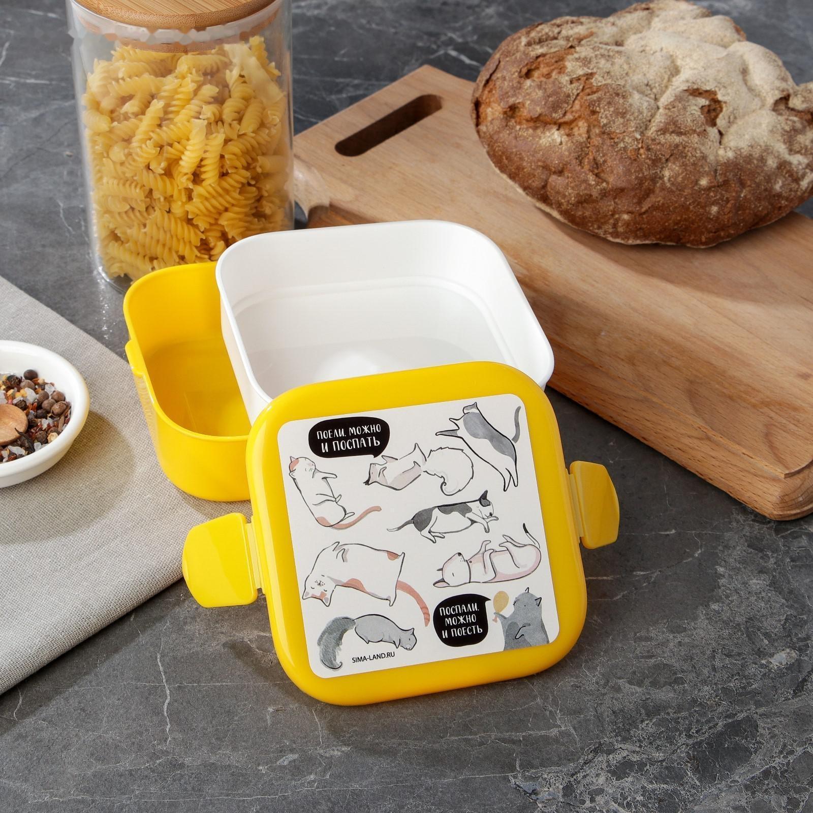 Ланч-бокс двухуровневый