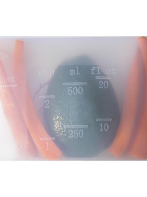 Силиконовый пакет-контейнер «Цветущего настроения», 500 мл