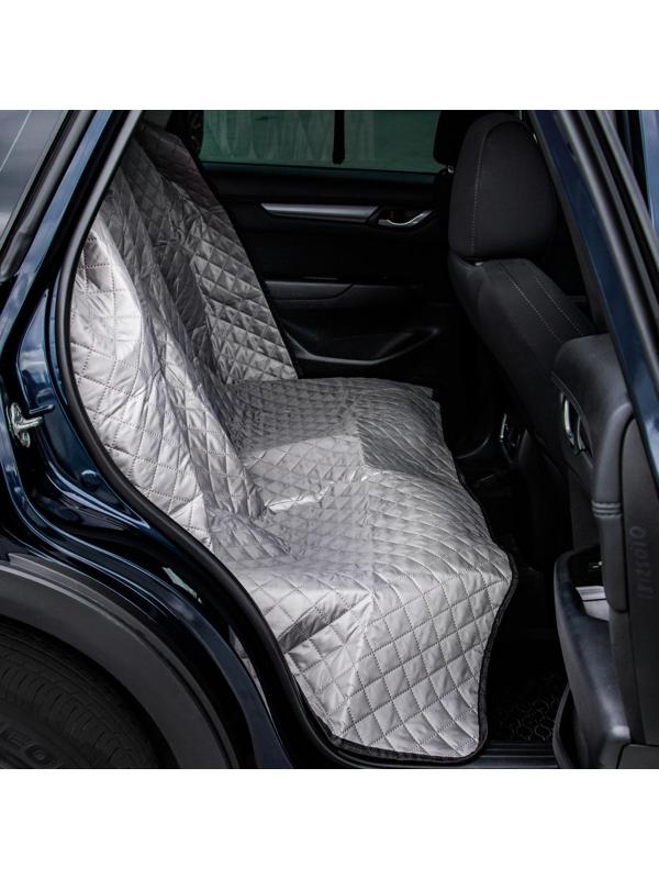 Коврик туристический автомобильный, 150×110 см, серый