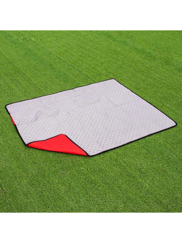 Коврик туристический автомобильный, 150×110 см, серый