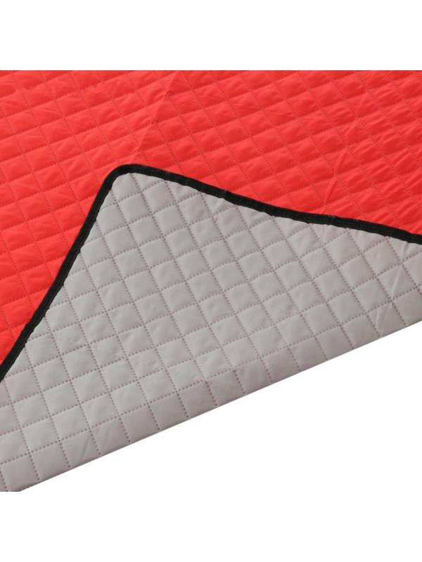 Коврик туристический автомобильный, 150×110 см, серый