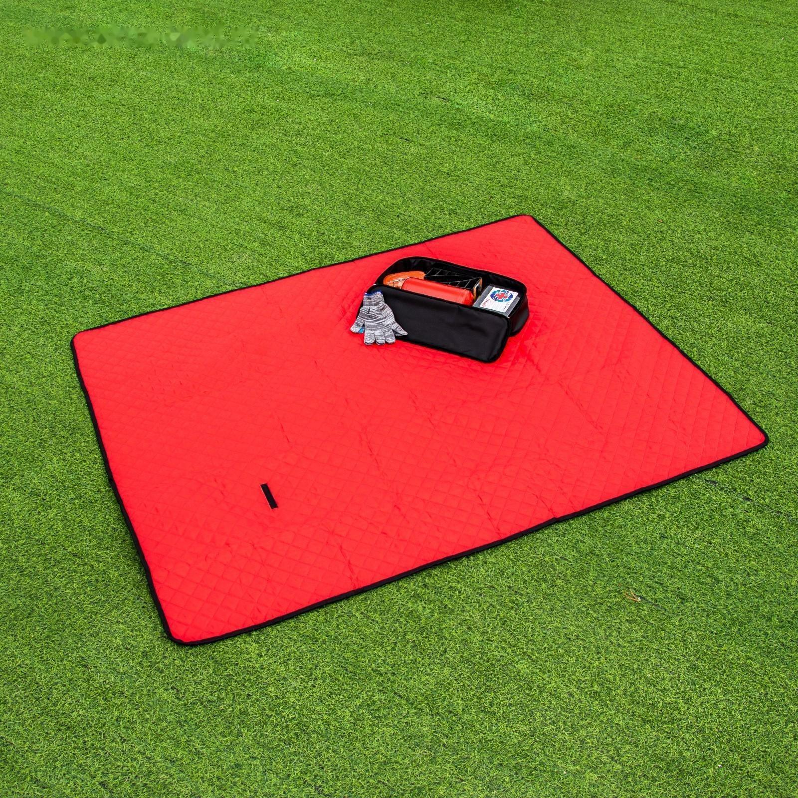 Коврик туристический автомобильный, 150×180 см, серый