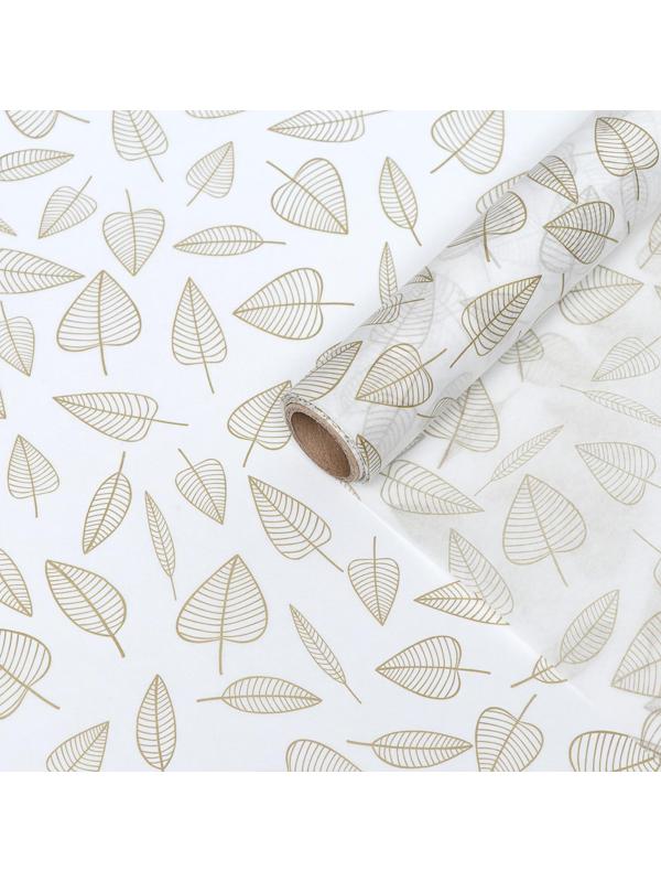 Бумага силиконизированная «Осень», для выпечки, 0,38 х 5 м