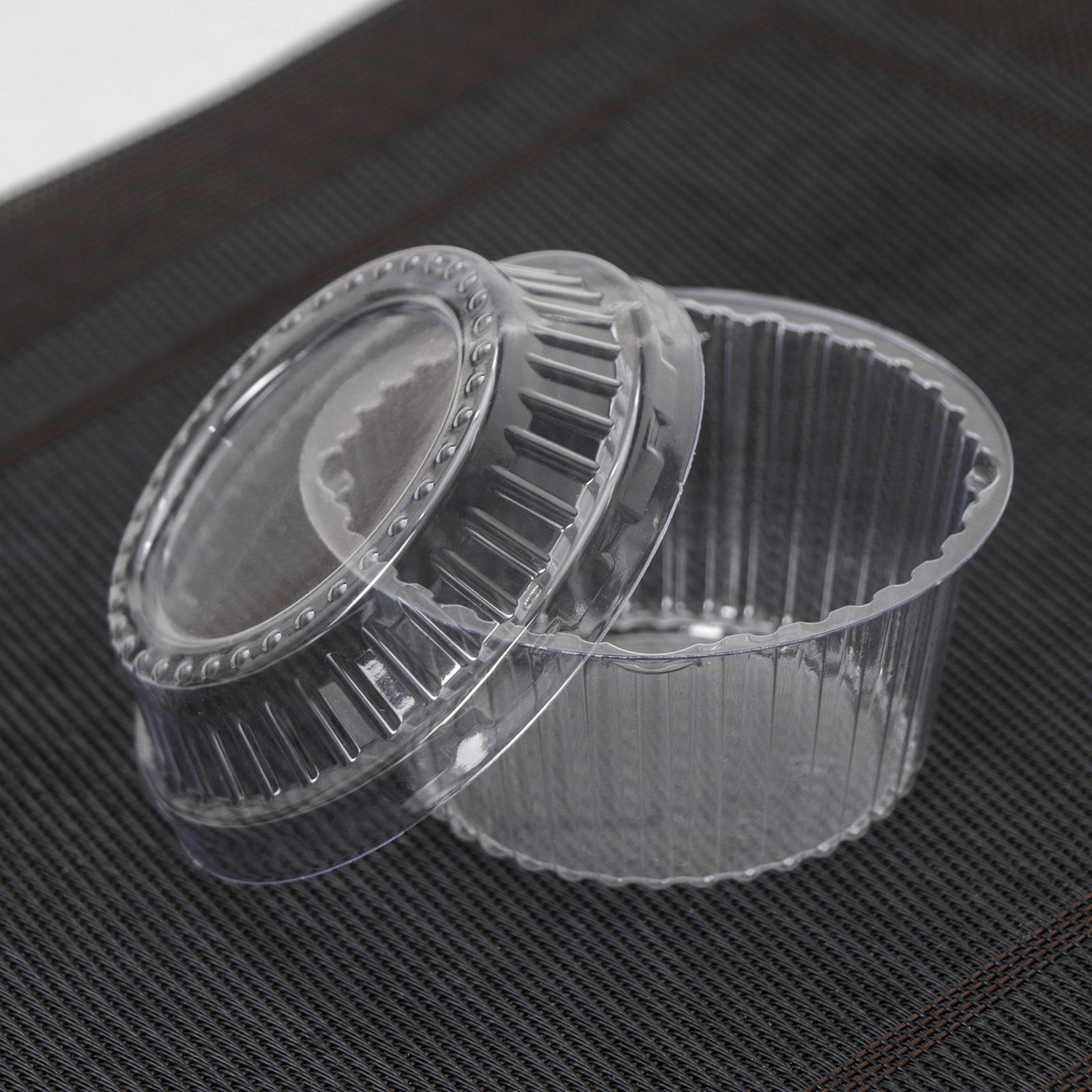 Креманка одноразовая для пирожных, 9,5×6 cм, цвет прозрачный