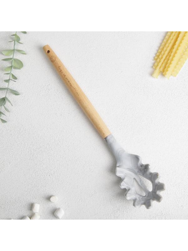 Ложка для спагетти «Вкус счастья», 11,9 × 30 см