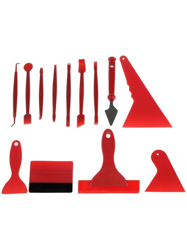 Набор инструмента для оклейки автомобиля, 13 предметов