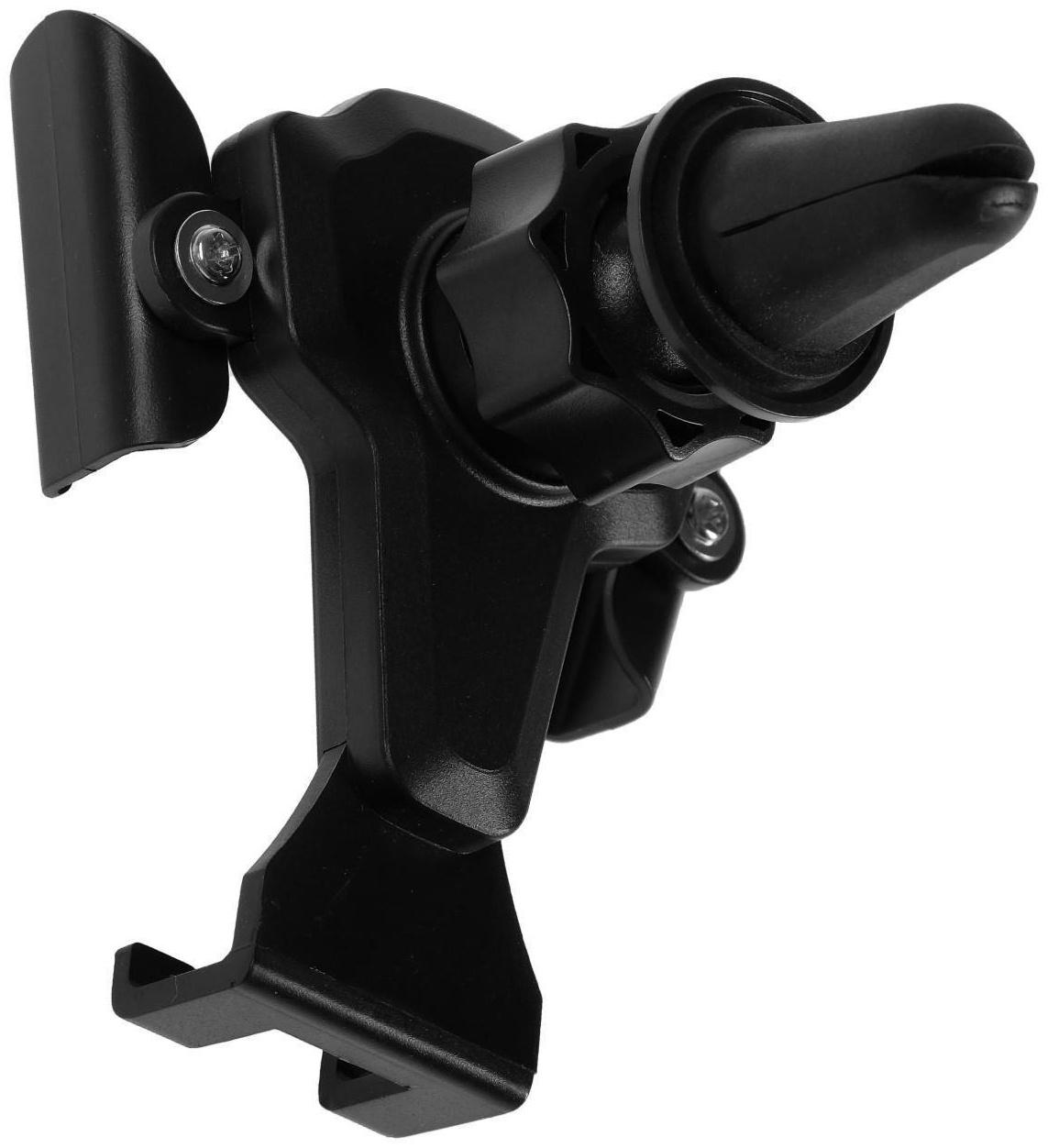 Держатель телефона TORSO в дефлектор, самозажимной захват 6-9.5 см, черный