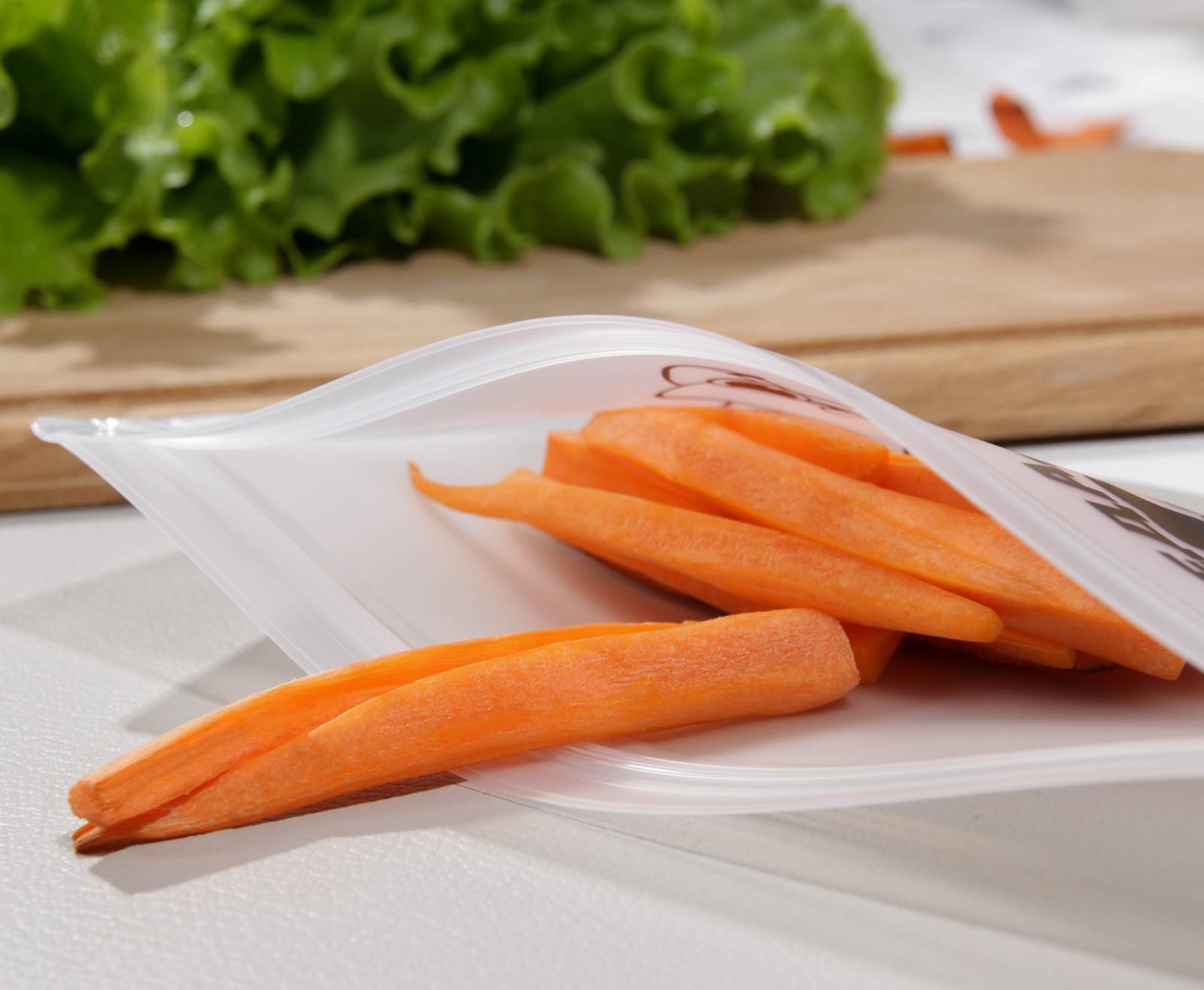 Набор многофункциональных пакетов «Любовь к еде», 4 шт