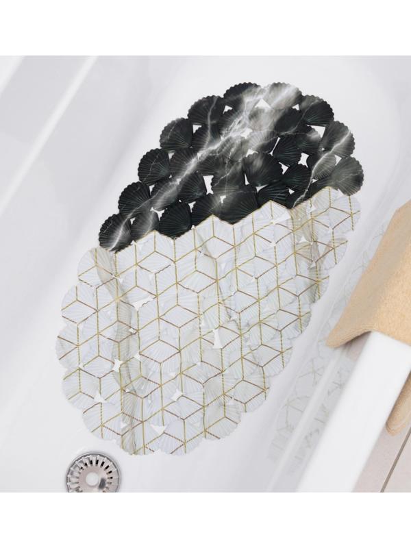 SPA-коврик для ванны на присосках Доляна «Бурлеск», 35×65 см