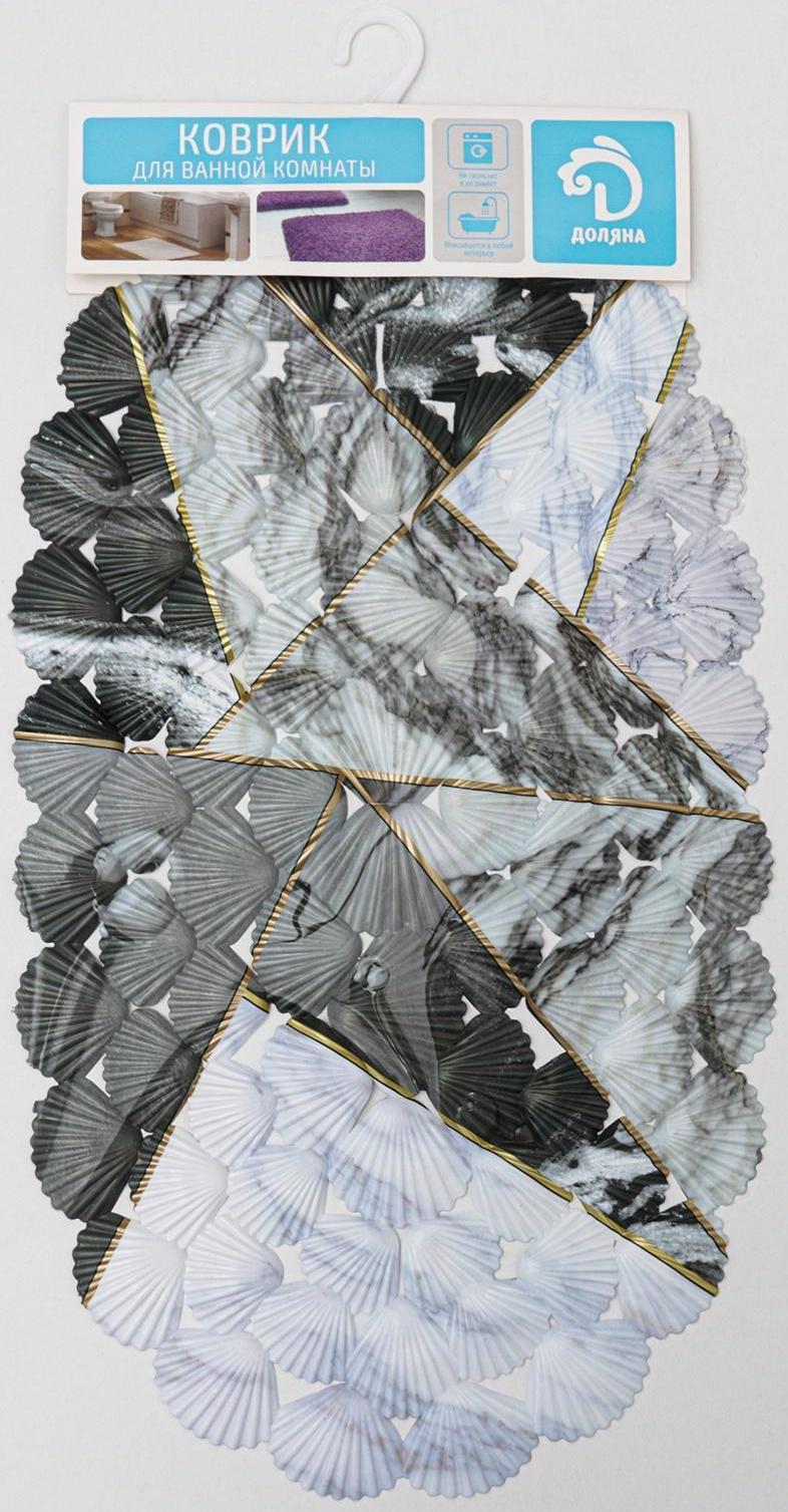 SPA-коврик для ванны на присосках Доляна «Геометрика», 35×65 см