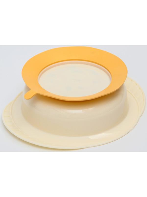 Тарелка детская на присоске Giraffix, цвет МИКС