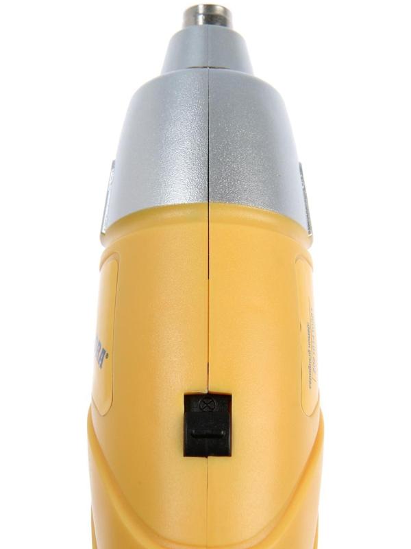 Отвертка ТУНДРА, Ni-Cd 600 mAh 3.6V, 180 об/мин, 2.5 Н*м