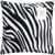 Наволочка декоративная Этель «Зебра» 40х40 см, велюр, 100% п/э