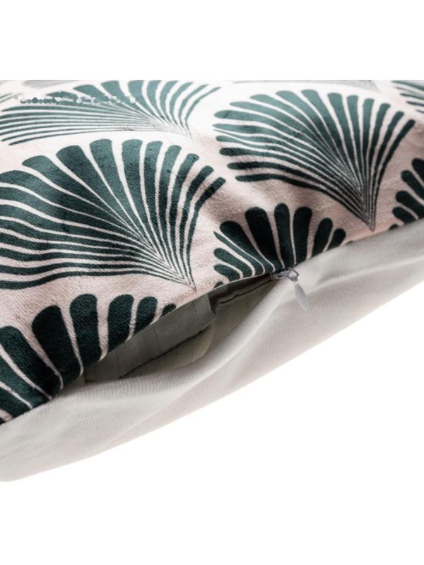 Наволочка декоративная Этель «Пальма» 40х40 см, велюр, 100% п/э