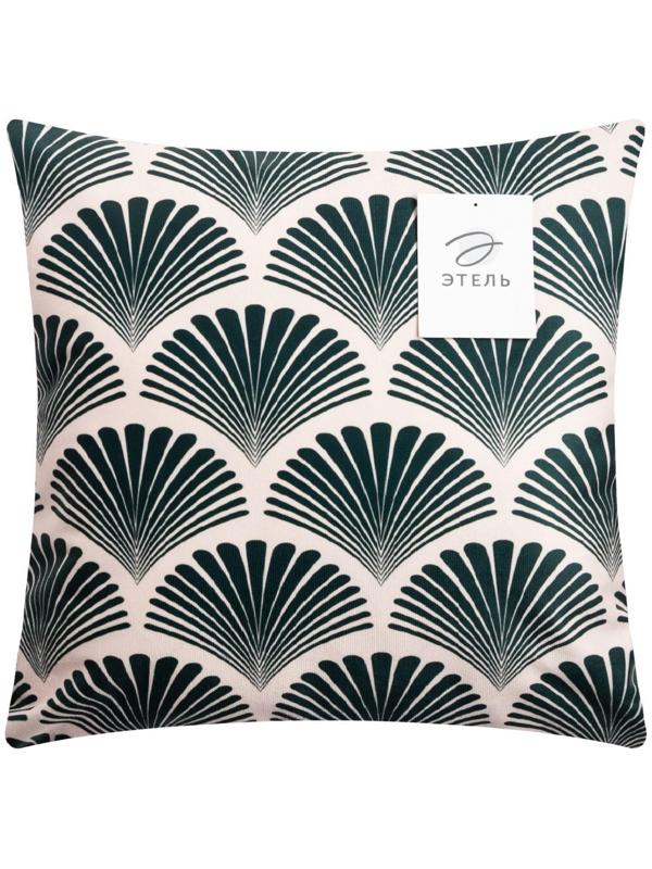 Наволочка декоративная Этель «Пальма» 40х40 см, велюр, 100% п/э