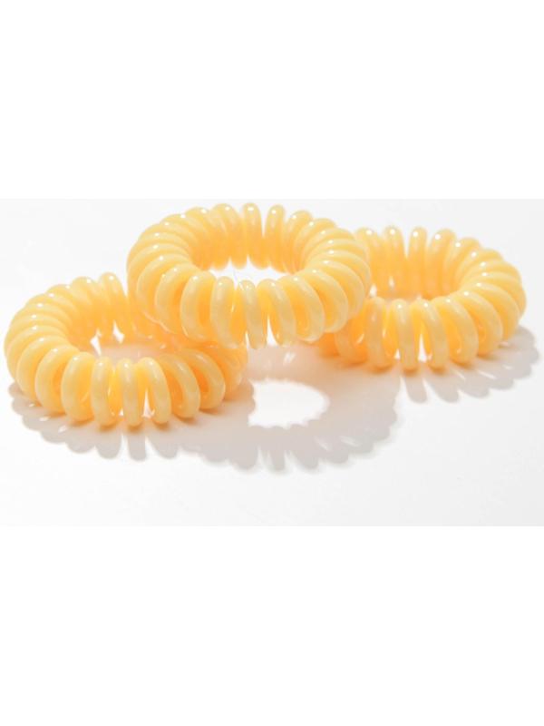 Набор резинок-пружинок для волос с ароматом банана «Авокадо», 3 шт.