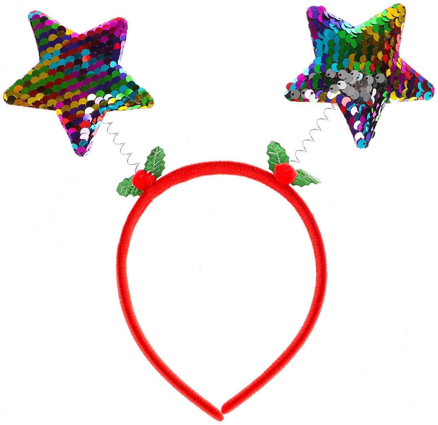 Карнавальный ободок «Звёздочки», цвета МИКС