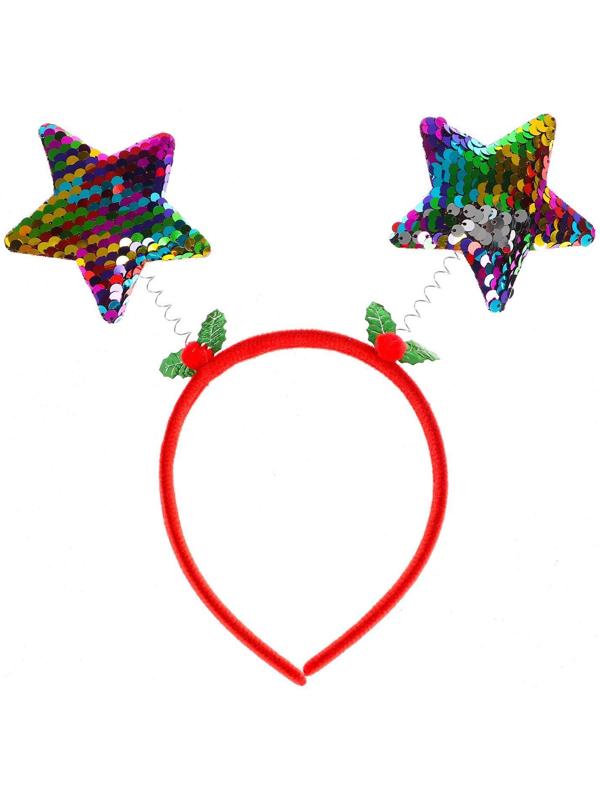Карнавальный ободок «Звёздочки», цвета МИКС
